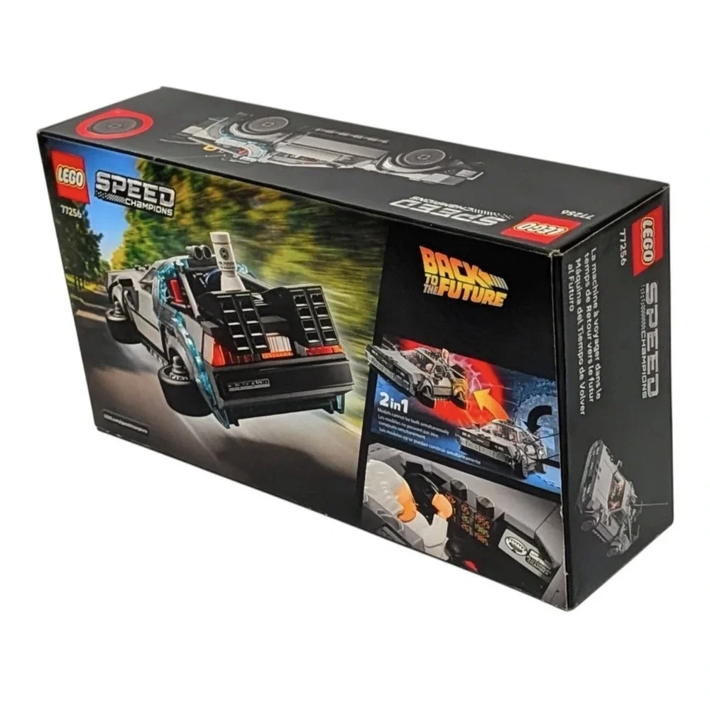 LEGO Speed Champions Back to the Future DeLorean Time Machine Set 77256 NEW